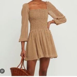 KOURT SMOCK DRESS (WREN) SIZE M